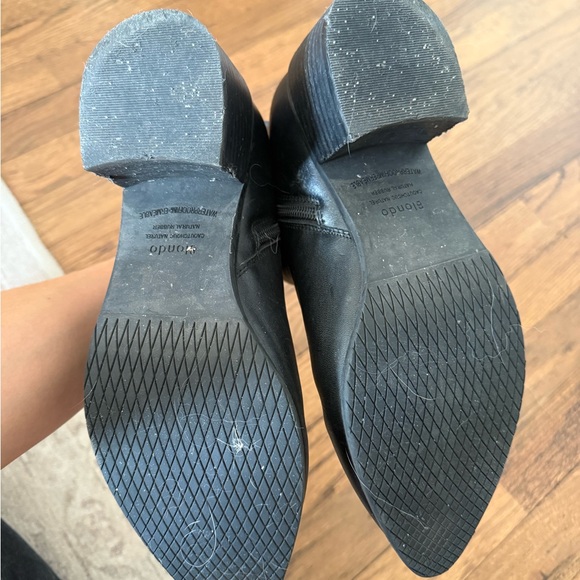 Blondo Elvina Waterproof Black Booties W8.5 - Picture 5 of 7